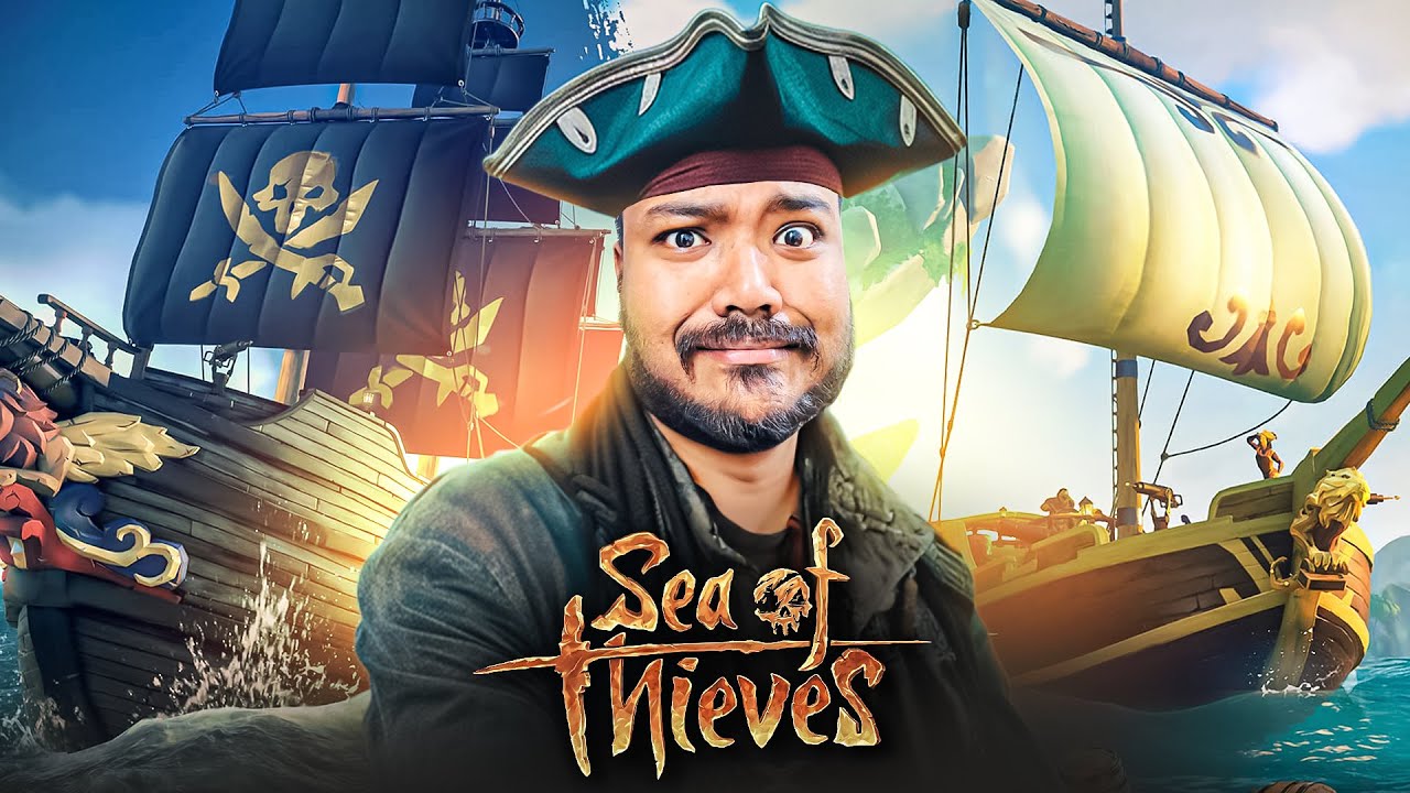 TREASURE HUNT w/ THE WORST PIRATE CREW EVER!! | SEA OF THIEVES FUNNY HIGHLIGHTS