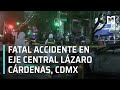 Accidente cerca de la estación del metro Obrera en CDMX - Noticias MX