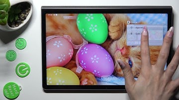 How to Enter Split Screen on Lenovo Yoga Tab 11 - Make Screen Dual