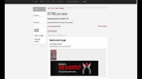 How to have a rotmg cursor like kalle