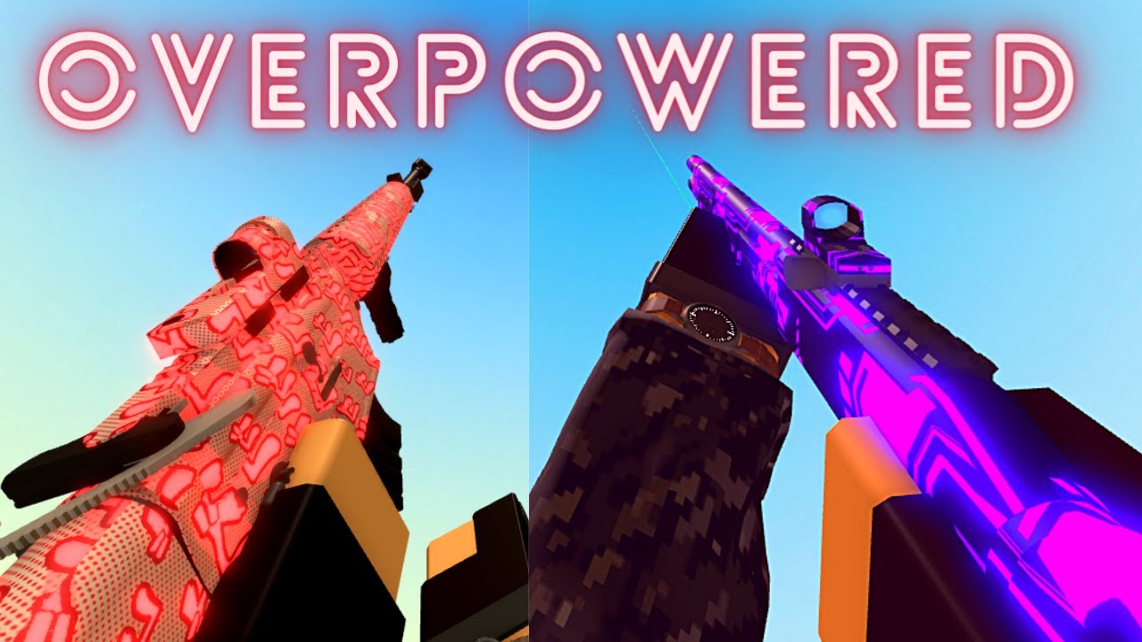 top 5 *OVERPOWERED* GUNS in phantom forces! 