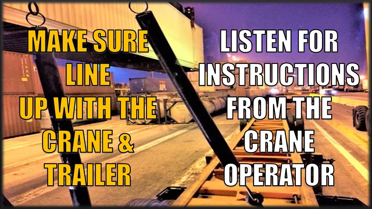 CHASSIS FLIP INSTRUCTIONS AT BNSF (Los Angeles) YouTube