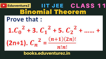 Prove that : 1.〖C_0〗^2 + 3. 〖C_1〗^2 + 5. 〖C_2〗^2 + …… + (2n+1). 〖C_n〗^2 = (n+1)(2n)!/n!n!