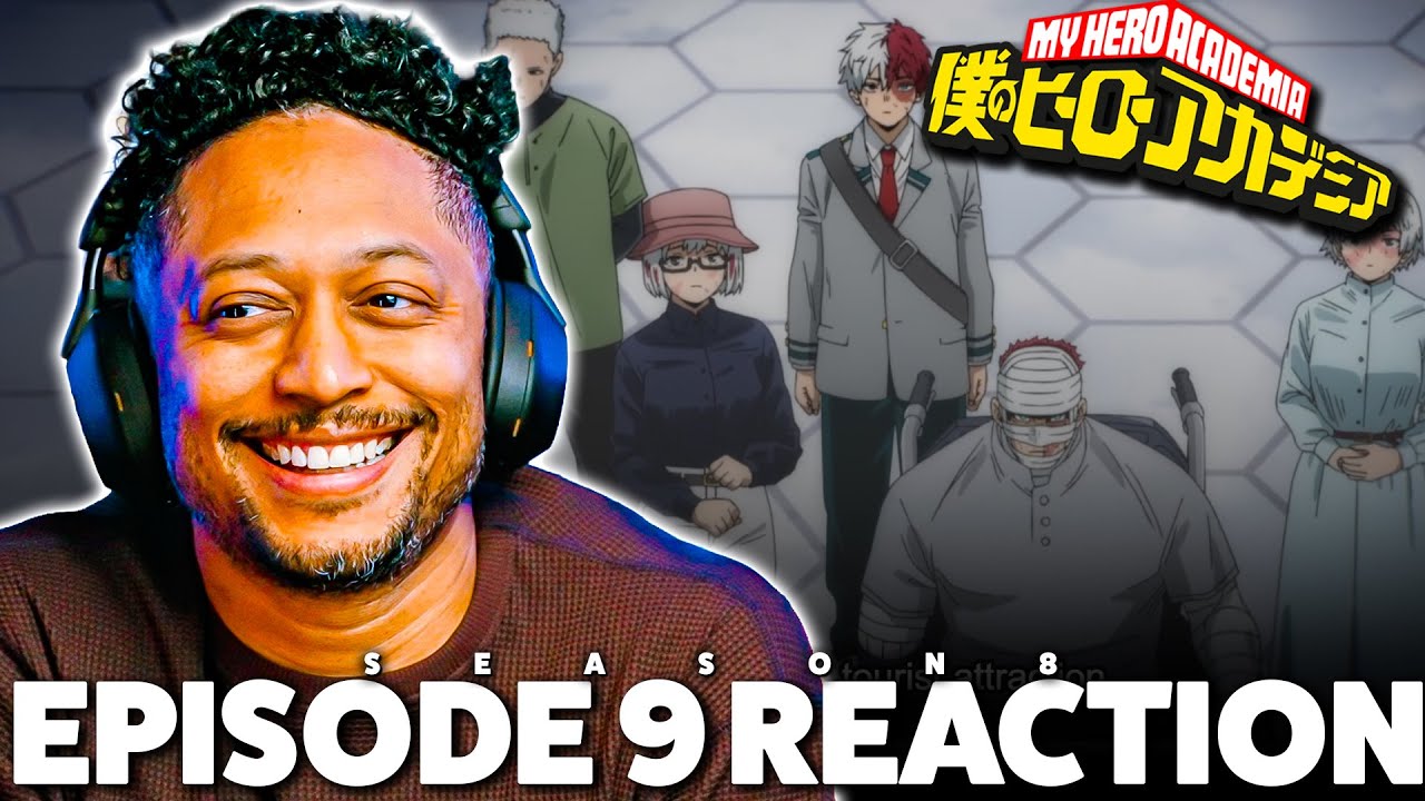 История семьи Тодороки — просто бомба! Реакция на 9 серию 8 сезона «Моей геройской академии»