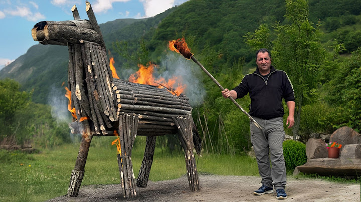 Egy mitikus trójai faló belsejében főztem! A történelem soha nem ízlett jobban