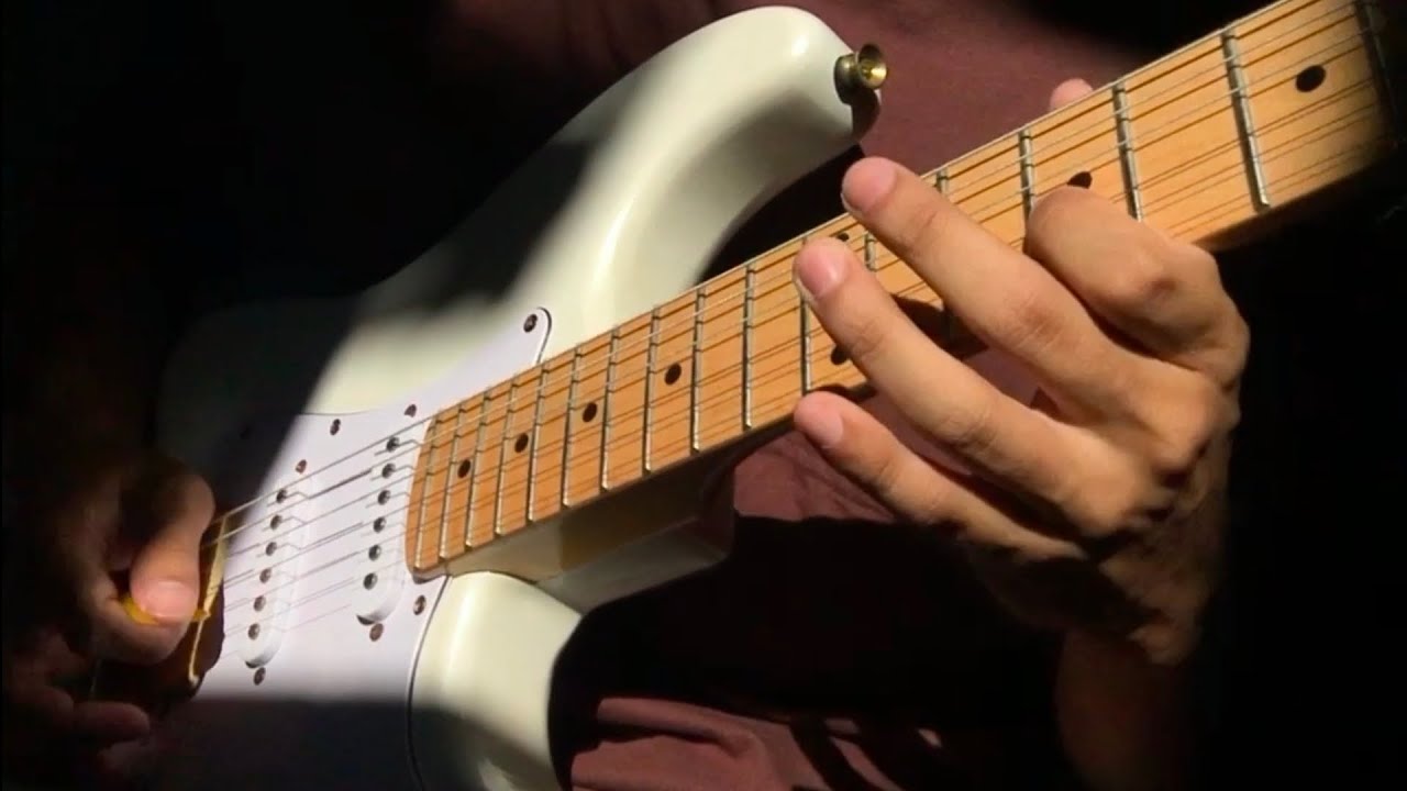 parting time rockstar (electric guitar solo) YouTube