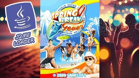 Spring Break Fever mobile gameplay | J2ME Emulator