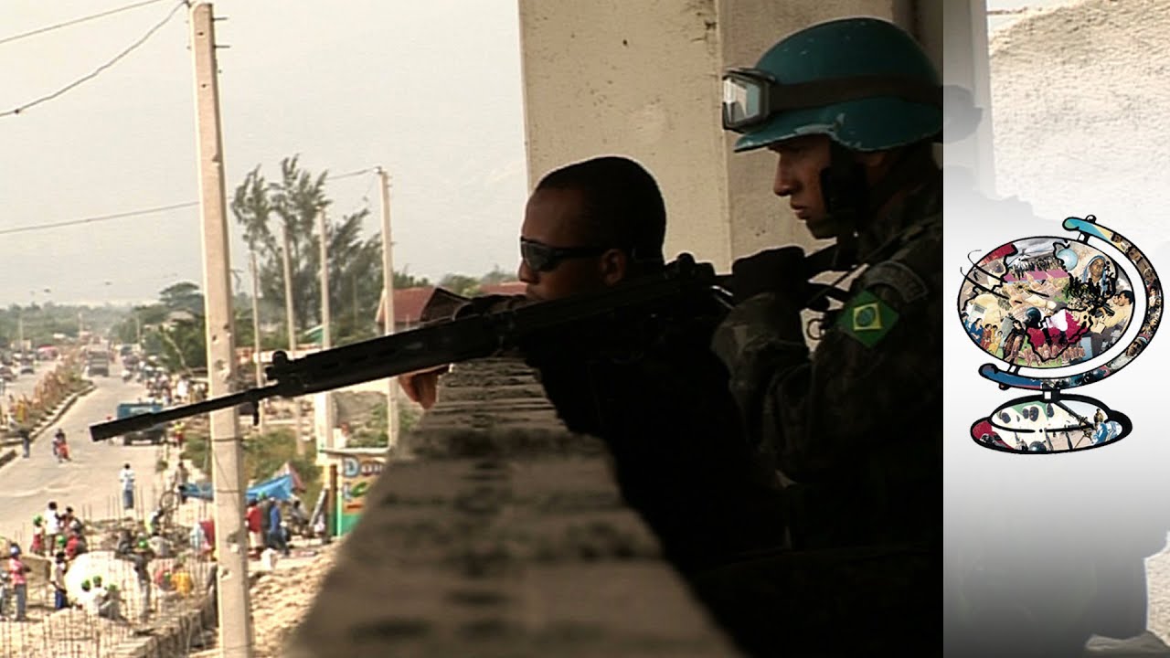 Film backdrop image for Rape and Injustice in Haiti's Most Violent Slum (2016)