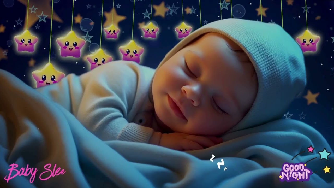 Baby Sleep Music🌙Deep Sleep Instantly in 3 Minutes💤Overcome Insomnia🎶Mozart & Brahms Baby Lullabies