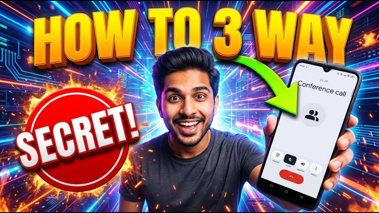 How to 3 Way Call on Android | Step-by-Step Guide (2026) - YouTube