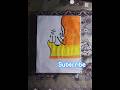 Arabic Calligraphy✨💛🧡#shortvideo#art#painting #arabic#calligraphy#ytshorts #youtubeshorts#subscribe