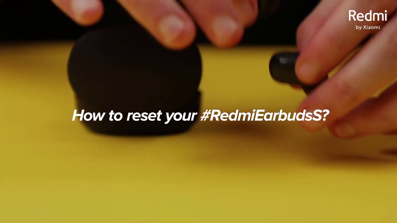 How to reset Redmi earbuds S | Reset guide for redmi Earbuds S. 