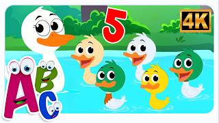 five little ducks nursery rhymes baby songs mr baby