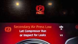 Kenworth T680 2024 Instruments and controls APU How to use the display
