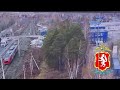 ⚡ Электропоезд снёс машину на своём пути. Есть пострадавший.