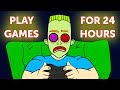 What If You Played Video Games for 1 Day Non-Stop
