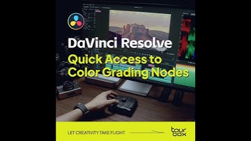 💡Quick Access to Color Grading Nodes on #DaVinci #tourbox #tourboxtricks