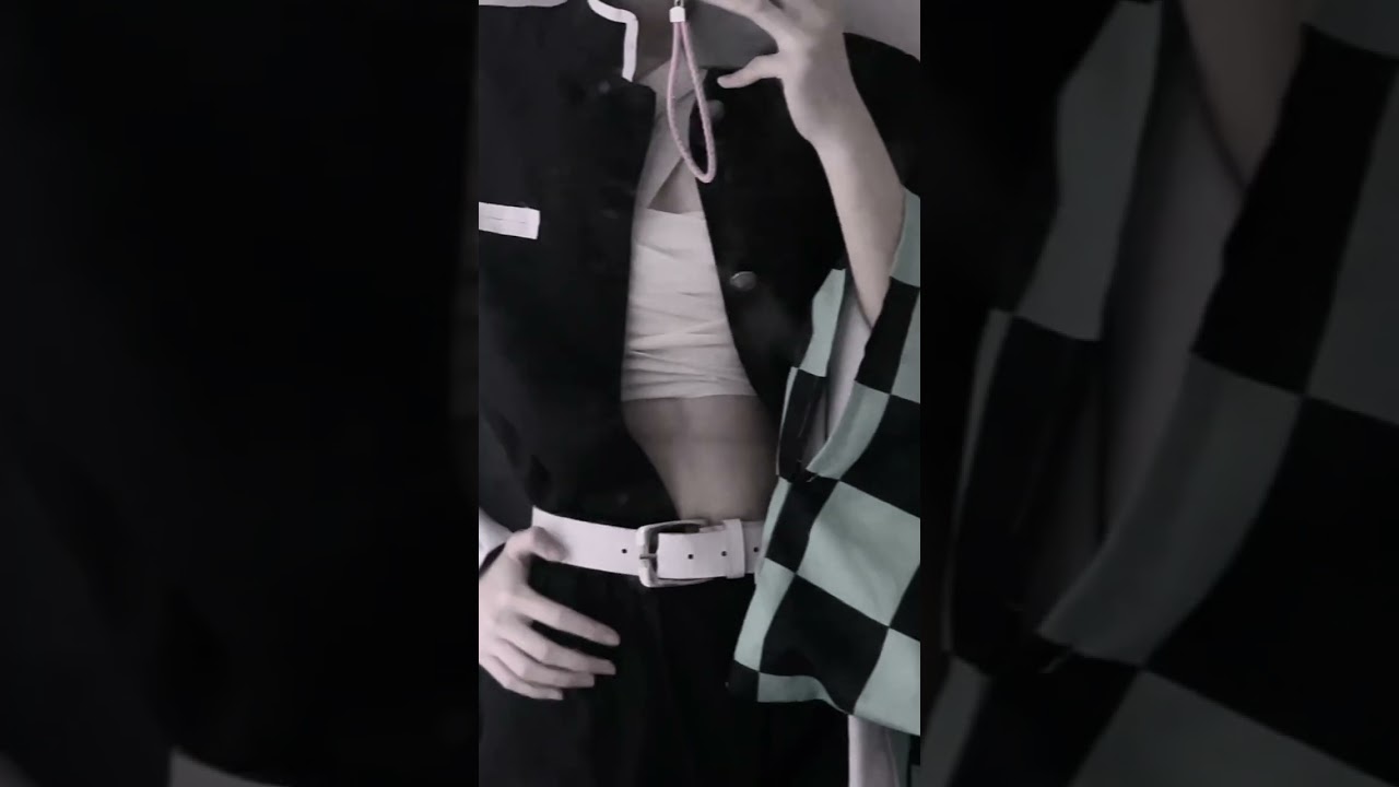 Tanjirou and his bdy#cosplay #demonslayer #anime #shorts #tanjiroukamado