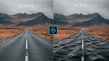 Tutorial Wavy effect in Photoshop || Photoshop Tutorial