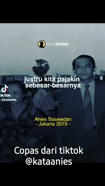KATA BIJAK ANIES SAAT BEBASKAN PAJAK RUMAH ALI SADIKIN | ANIES AJAH
