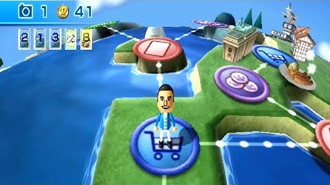 Wii Party Globe Trot: Tony vs. Allen vs. Miguel vs. Saburo (Beginner Difficulty)