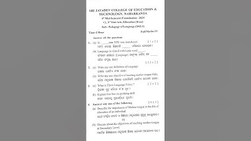 +3 5th mid-semester Education honours (DSE-1) question paper 📜 #shorts #viralshorts #exam