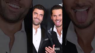 "Dancing with the Stars'" Gleb Savchenko and Jan Ravnik hit the carpet at the GLAAD Media Awards.