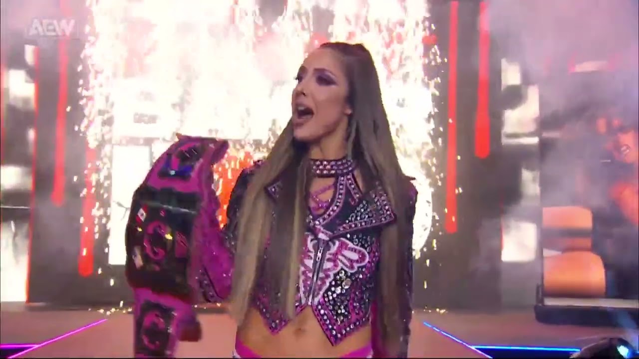 Britt Baker Entrance - AEW: July 05, 2023 4K