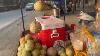Famous Bael Fruit juice | Harvinder Choudhary | Sector ~ 21D Faridabad | Nitin PoPular