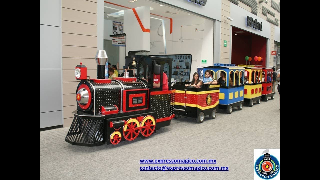 Venta de Tren Eléctrico de Paseo- Expresso Mágico - Tren para parques