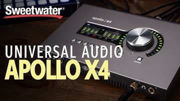 Universal Audio Apollo x4 Audio Interface Overview