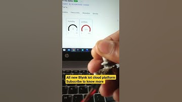 monitoring sensor data using new Blynk iot cloud platform | Blynk iot cloud platform #shorts #iot
