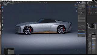 Car design Blender car modeling[part1~10]