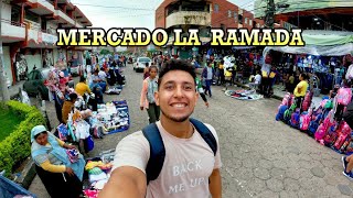 ASI ES EL INCREIBLE Mercado LA RAMADA  EL MAS CONOCIDO DE BOLIVA