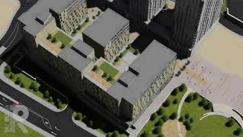 High Rise Residential & Retail Development 3D - SketchUp + Lumion