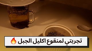 تجربتي لمنقوع أكليل الجبل للشعر ‍️