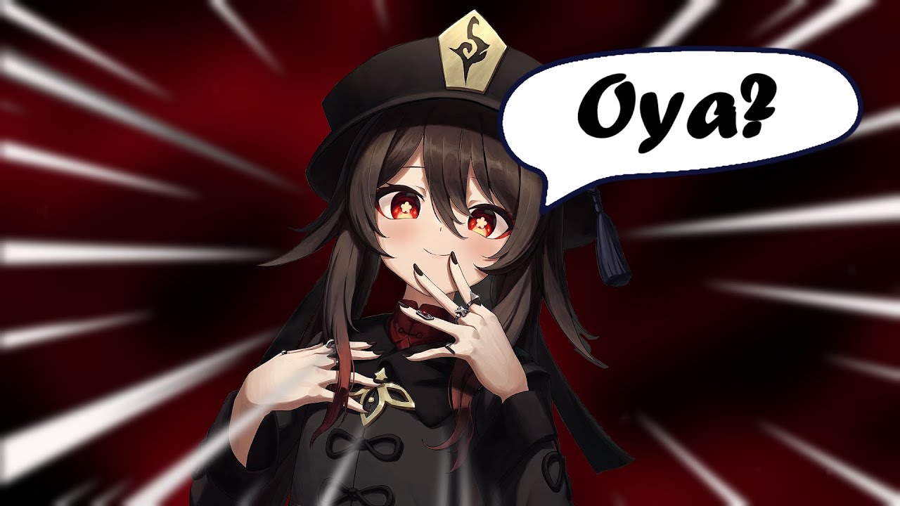 Hu Tao Saying Oya For 5 Minutes - Genshin Impact