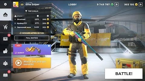 AWP : Mode Elite online 3D Sniper FPS Android multiplayer gameplay| sniper shooting Great Game | #2