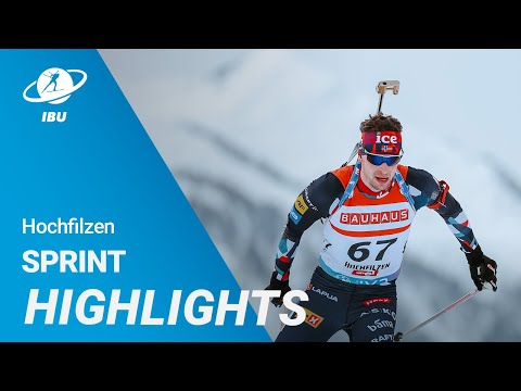 World Cup 23/24 Hochfilzen: Men Sprint Highlights