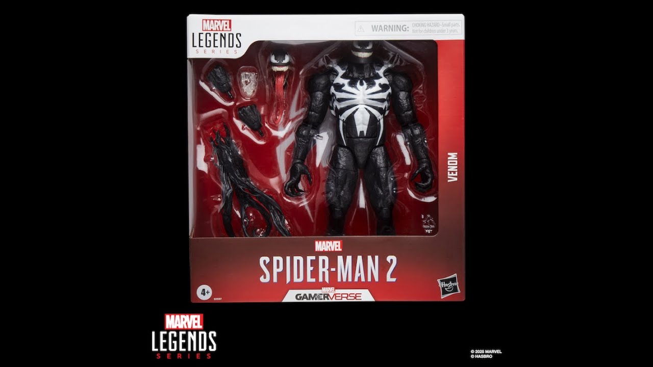 アメコミ Marvel Legends Venom Spider-Man 2 maxresdefault.jpg