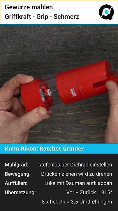 Kuhn Rikon Ratchet Spice Grinder