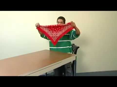 Video Cách buộc khăn bandana (turban) 2 - youtube