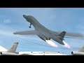 Rockwell B-1 Lancer Take-Off After Landing Failure | X-Plane 11