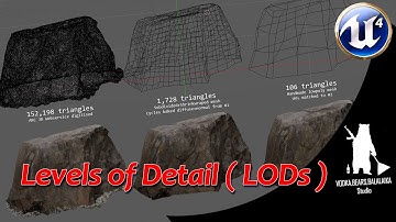 UE4 Levels of Detail LODs