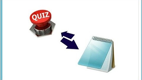 How to code a quiz game in notepad