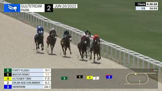 Gulfstream Park June 26, 2022 Race 2