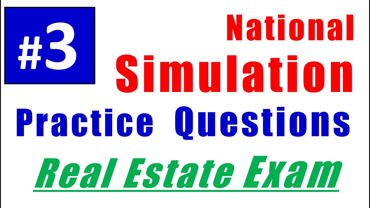 simulation test questions for the ga real estate broker exam simulation test questions for the ga real estate broker exam