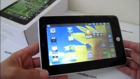 7 Inch Android 2.2 ePad Wi-Fi 3G Flash Facebook YouTube Twitter Tablet PC