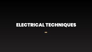 Electrical Techniques (1327)
