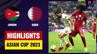 Highlights: Jordan - Qatar | Đăng quang rực rỡ bằng hattrick penalty, Akram Afif đặt dấu ấn đáng nhớ